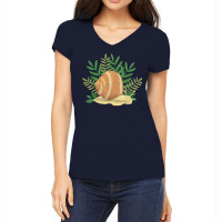 Nature Animal Snail T Shirt Women's V-neck T-shirt | Artistshot