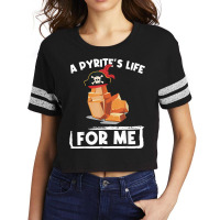 Funny A Pyrites Life For Me Geology Pirates Geologist T Shirt Scorecard Crop Tee | Artistshot