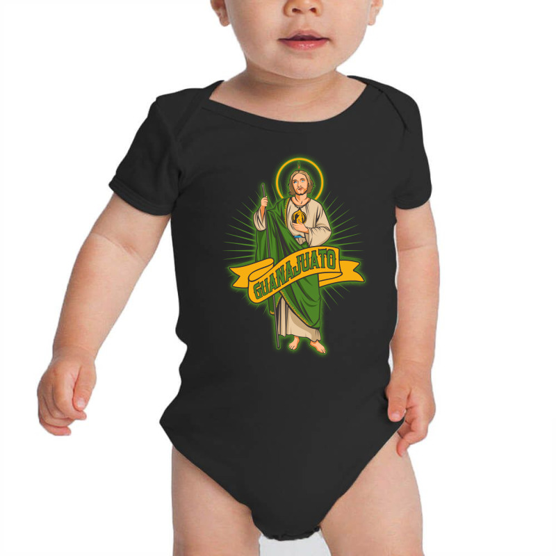 San Judas Tadeo With Guanajuato Mexico Pullover Hoodie Baby Bodysuit. By  Artistshot