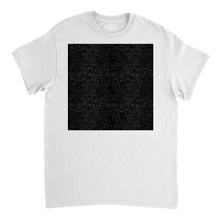 Black Granite Texture Background Illustration Classic T-shirt | Artistshot