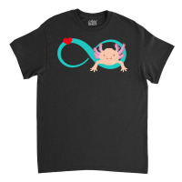 Axolotl T  Shirt Mexican Salamander Infinity Sign Axolotl Lover Animal Classic T-shirt | Artistshot