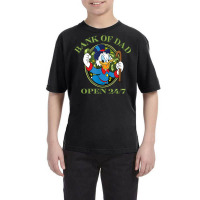 Ducktales Scrooge Mcduck   Bank Of Dad T Shirt Youth Tee | Artistshot