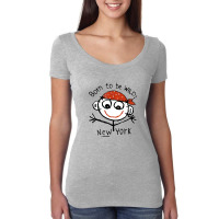 Born To Wild New York Women's Triblend Scoop T-shirt | Artistshot