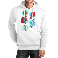 Fish Species Collection Fishkeeping Sea Animal Fishing Fish T Shirt Unisex Hoodie | Artistshot