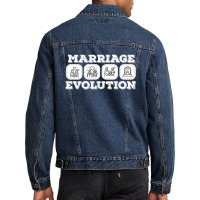 Marriage Evolution Men Denim Jacket | Artistshot