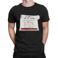 Red Underline (a290) T-shirt | Artistshot