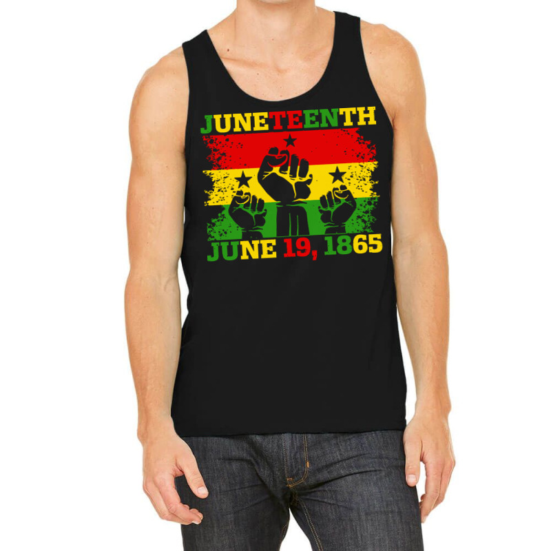 Juneteenth T  Shirt Juneteenth June 19th, 1865 Black American Freedom Tank Top | Artistshot