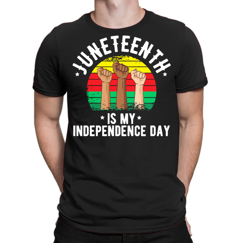 Juneteenth T  Shirt Juneteenth Juneteenth American Flag T  Shirt T-shirt | Artistshot