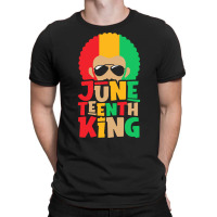 Juneteenth T  Shirt Juneteenth King   19th Of June 1865 Black History T-shirt | Artistshot