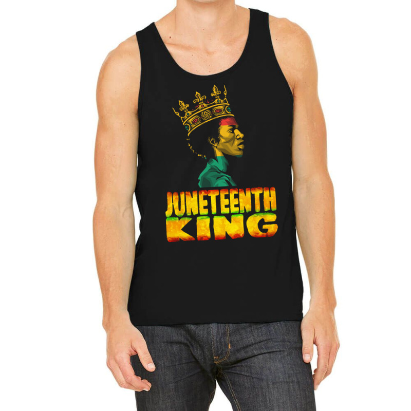 Juneteenth T  Shirt Juneteenth King   June 19 Black History Month June Tank Top | Artistshot