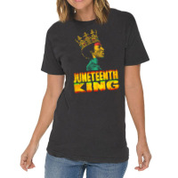 Juneteenth T  Shirt Juneteenth King   June 19 Black History Month June Vintage T-shirt | Artistshot