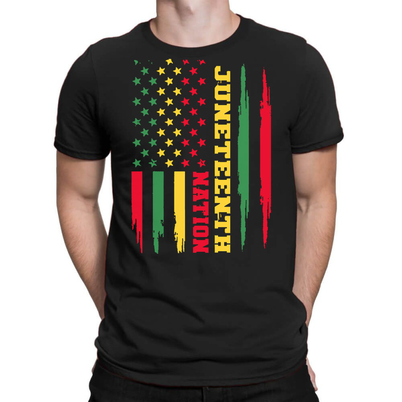 Juneteenth T  Shirt Juneteenth Nation   American Black History 1865 Ju T-shirt | Artistshot