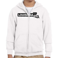 Pipeliner T Shirt (louisiana) Youth Zipper Hoodie | Artistshot