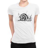 Snail Wild Nature Garden Outdoor Slow Running Hiking T Shirt Ladies Fitted T-shirt | Artistshot