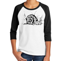 Snail Wild Nature Garden Outdoor Slow Running Hiking T Shirt Youth 3/4 Sleeve | Artistshot