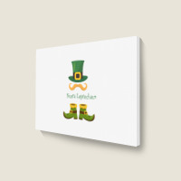 Leprechaun St Patricks Day Landscape Canvas Print | Artistshot