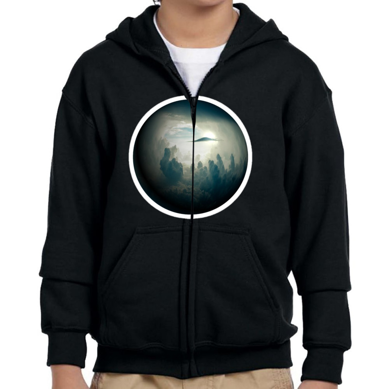 John Constable Two Ships At Anchor 32734634 Youth Zipper Hoodie | Artistshot