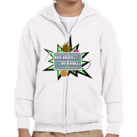 Trag Arsch Du Maske Youth Zipper Hoodie | Artistshot