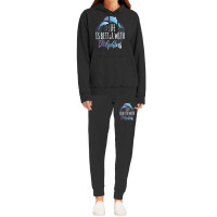 Dolphin Ocean Life Is Better With Dolphins Women Girls Dolphin Lover12 Hoodie & Jogger Set | Artistshot