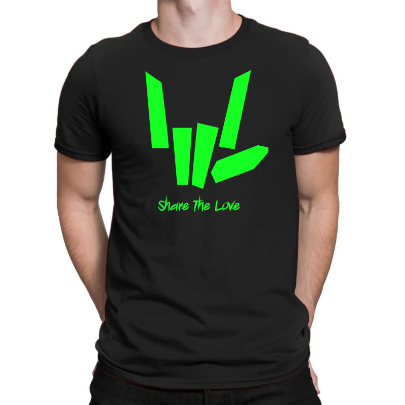 Share The Love T-shirt | Artistshot