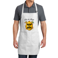 He Or She Dad To Bee Honeybee Gender Announcement T Shirt Full-length Apron | Artistshot