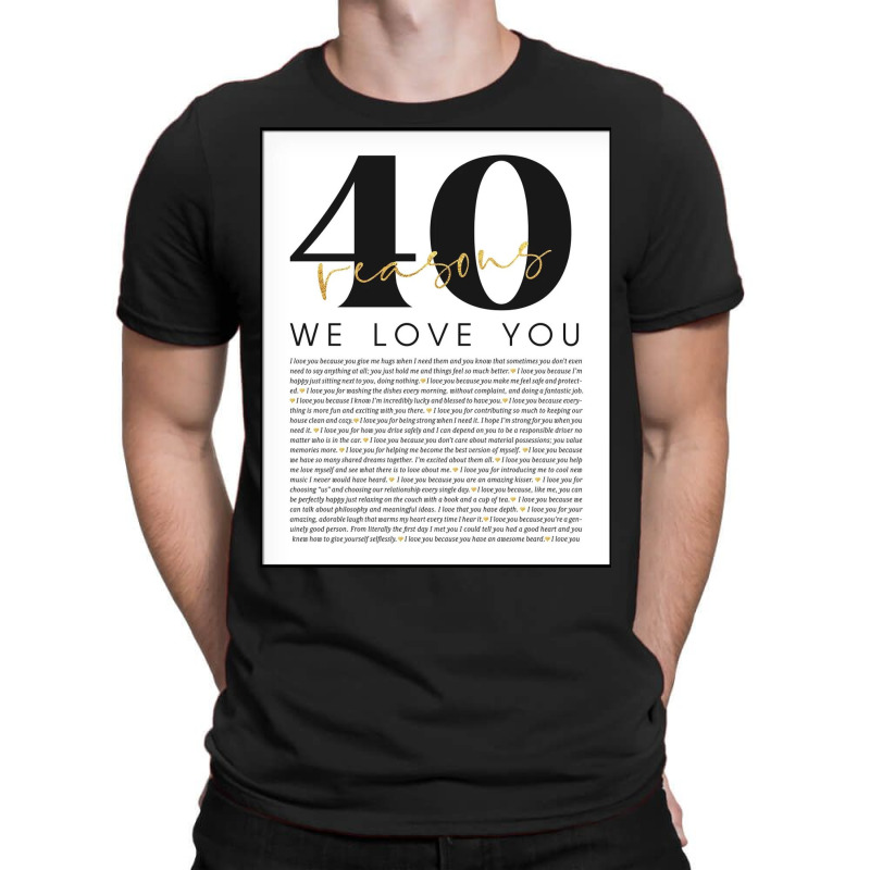 Reason We Love T-Shirt by GeorgeSpence | Artistshot