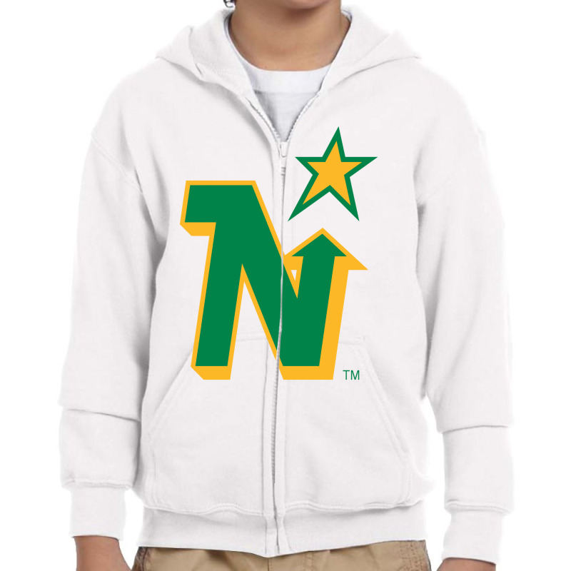 New Minnesota North Stars Youth Zipper Hoodie | Artistshot