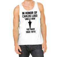 In Honor Of Carlos Lugo Vietnam Tank Top | Artistshot