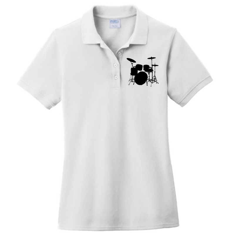 Drum Instrument Ladies Polo Shirt by ŞEN | Artistshot