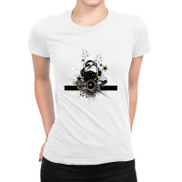 Dj Kid At Disco Ladies Fitted T-shirt | Artistshot