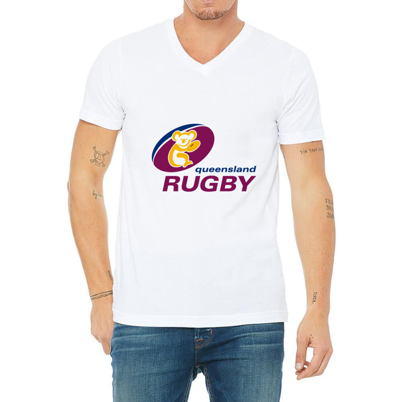 New-queensland-rugby-design V-neck Tee | Artistshot