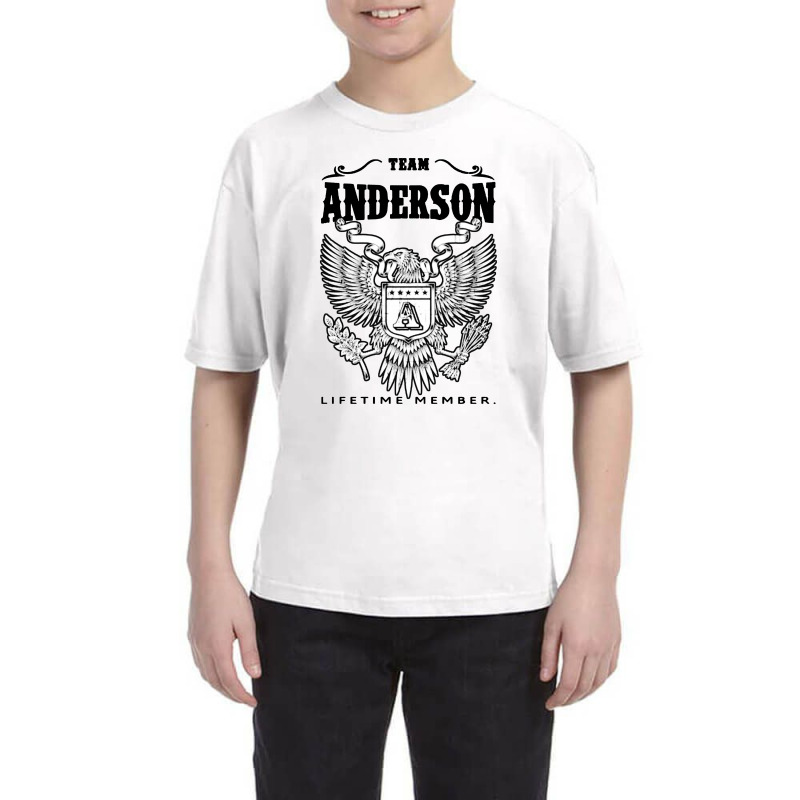 Team Anderson Lifetime Member Youth Tee by MostWanted | Artistshot