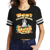 Dog Moms T  Shirt Best Cocker Spaniel Mom   Dog Mom, Dog Owner Gifts T Scorecard Crop Tee | Artistshot