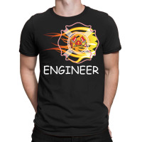 Fire Department Engineer T-shirt | Artistshot