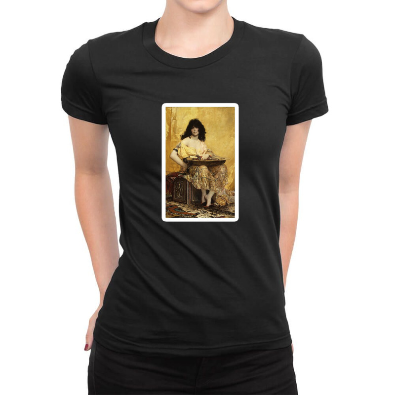 Aunt Louisa S Oft Told Tales Cover Art 31160798 Ladies Fitted T-shirt | Artistshot