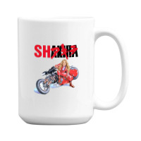 Beautiful Motorcyclist 15 Oz Coffee Mug | Artistshot