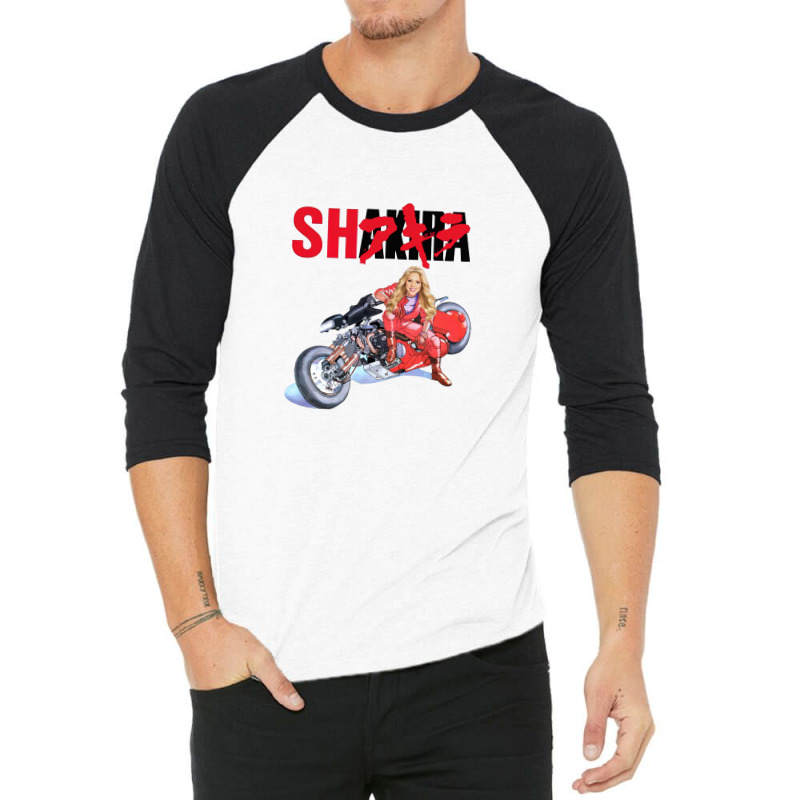 Beautiful Motorcyclist 3/4 Sleeve Shirt | Artistshot