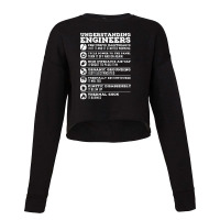 Understanding Engineers Funny Cropped Sweater | Artistshot