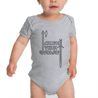 Crushs Your Enemies Merch Baby Bodysuit | Artistshot