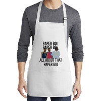 Paper Boi All About That Paper Boi Popular Medium-length Apron | Artistshot