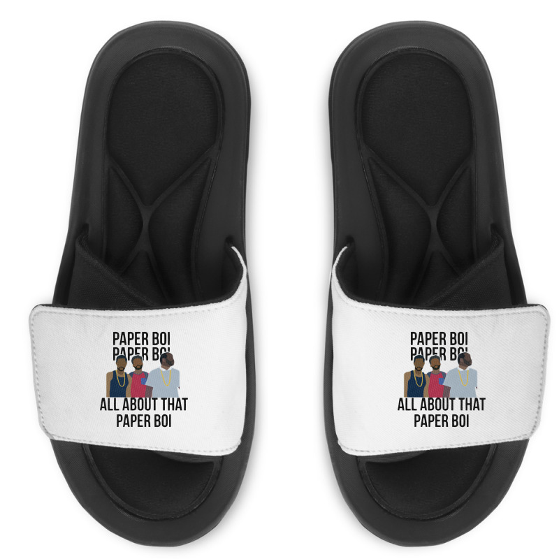 Paper Boi All About That Paper Boi Popular Slide Sandal | Artistshot