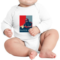 Paper Boi Long Sleeve Baby Bodysuit | Artistshot