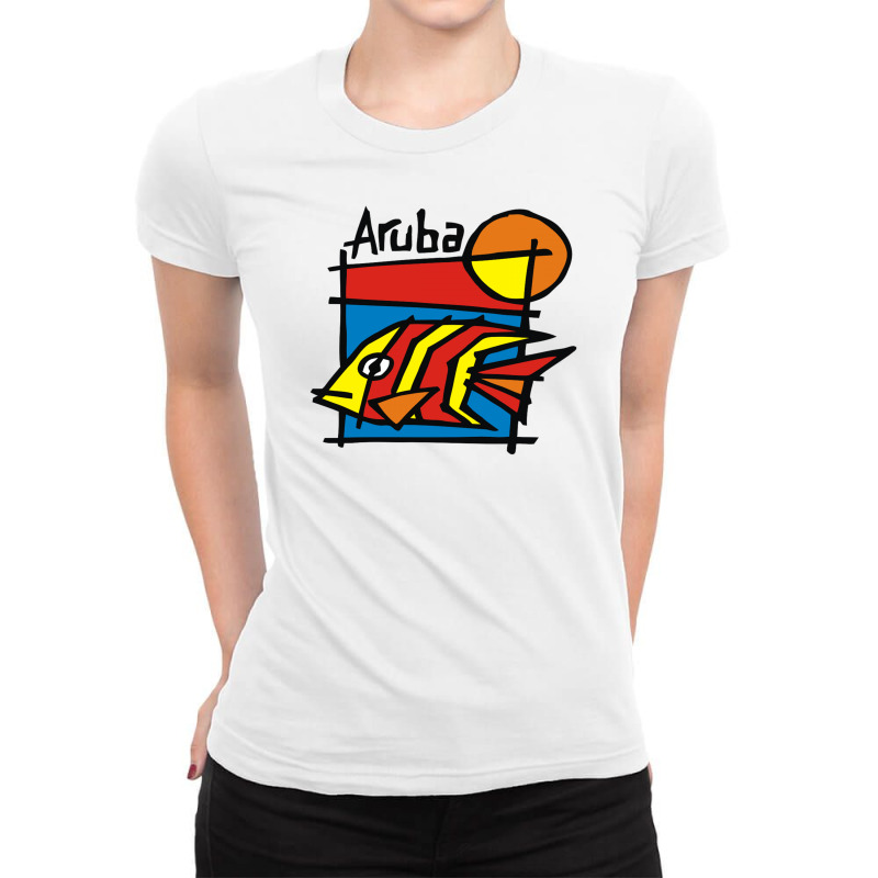 Aruba Ladies Fitted T-shirt | Artistshot