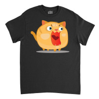 Surprise Cat Classic T-shirt | Artistshot