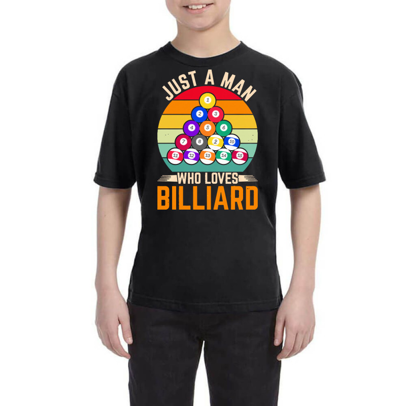 Billiard T  Shirt Man Snooker Player Hobby Pool Billiard T  Shirt Youth Tee | Artistshot