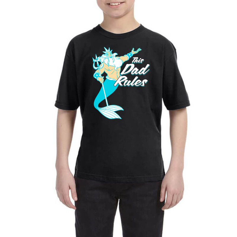 Mermaid King Triton Youth Tee by Atayax | Artistshot