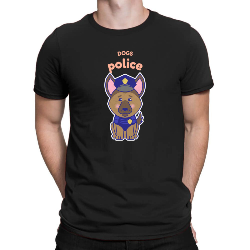 Dog Police T-Shirt by KimberlyKeiza | Artistshot