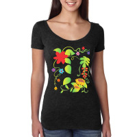 Botanical T  Shirt Botanical Plants Garden Flowers Gardener Botanical Women's Triblend Scoop T-shirt | Artistshot