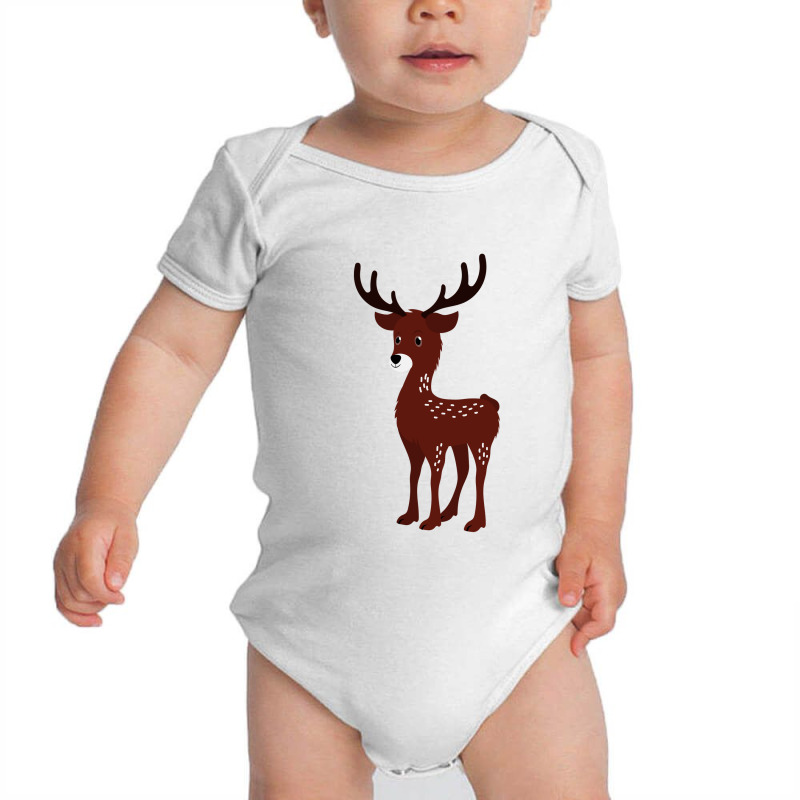 Mouse Deer Baby Bodysuit by KimberlyKeiza | Artistshot