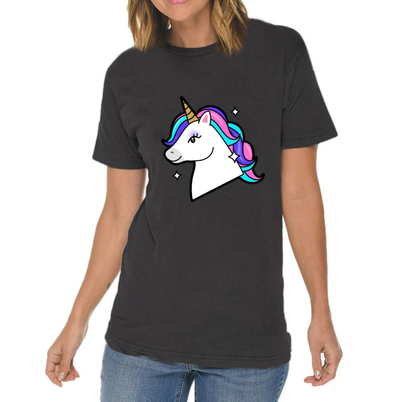 Unicorn Cute Vintage T-Shirt by KimberlyKeiza | Artistshot